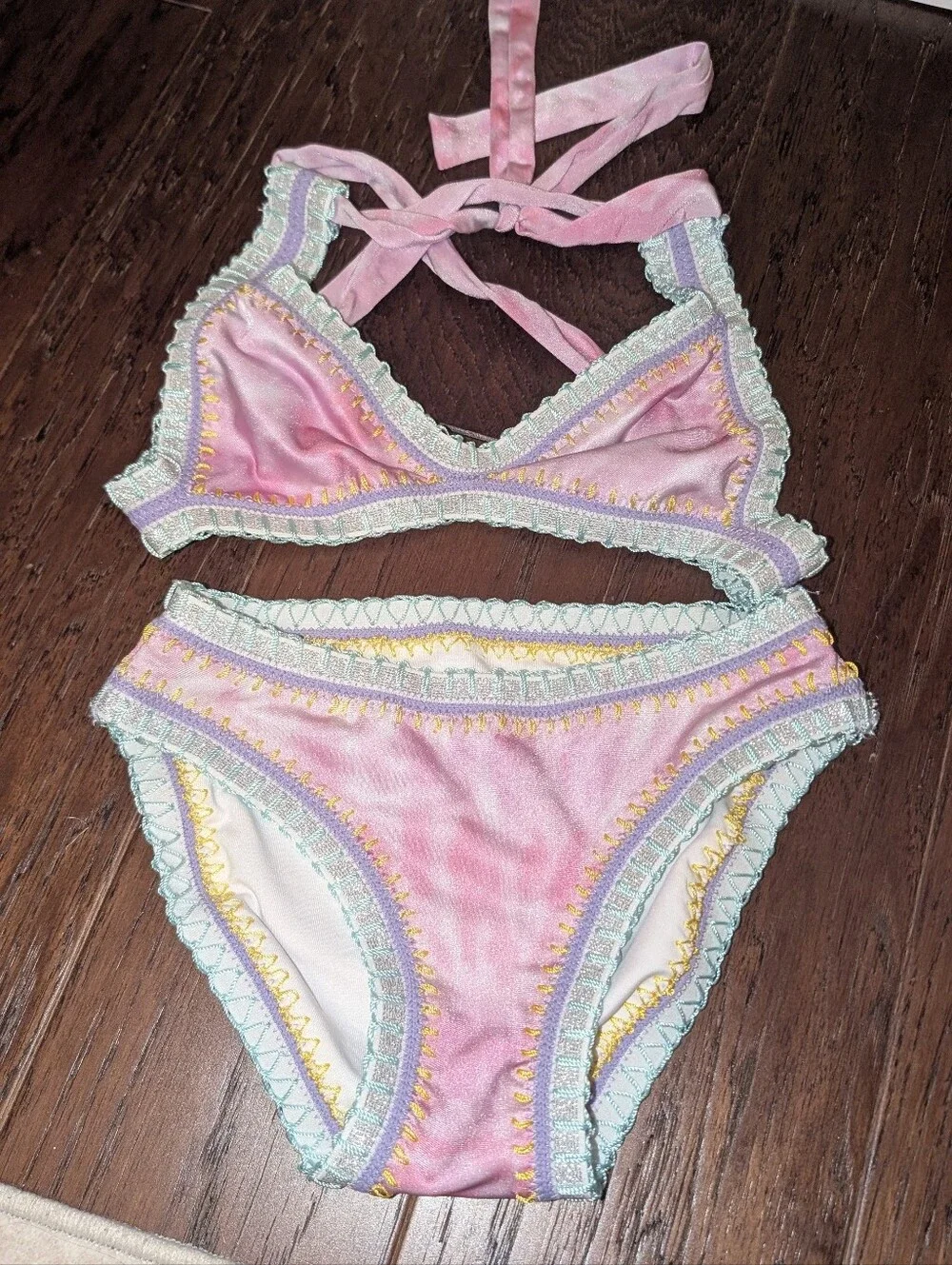 Girls Size 8 High End Bathing Suit