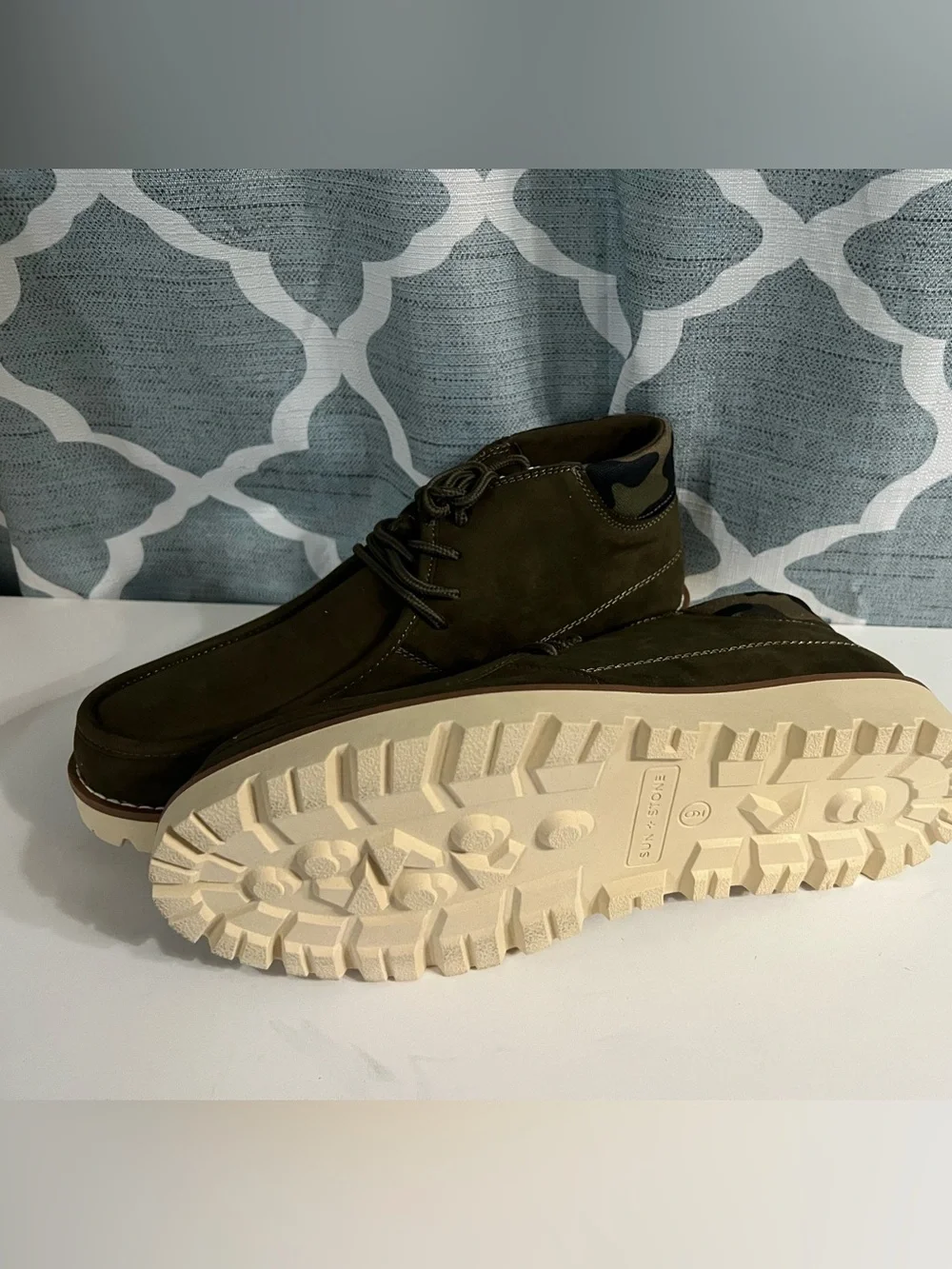 Sun + Stone durable nubuck