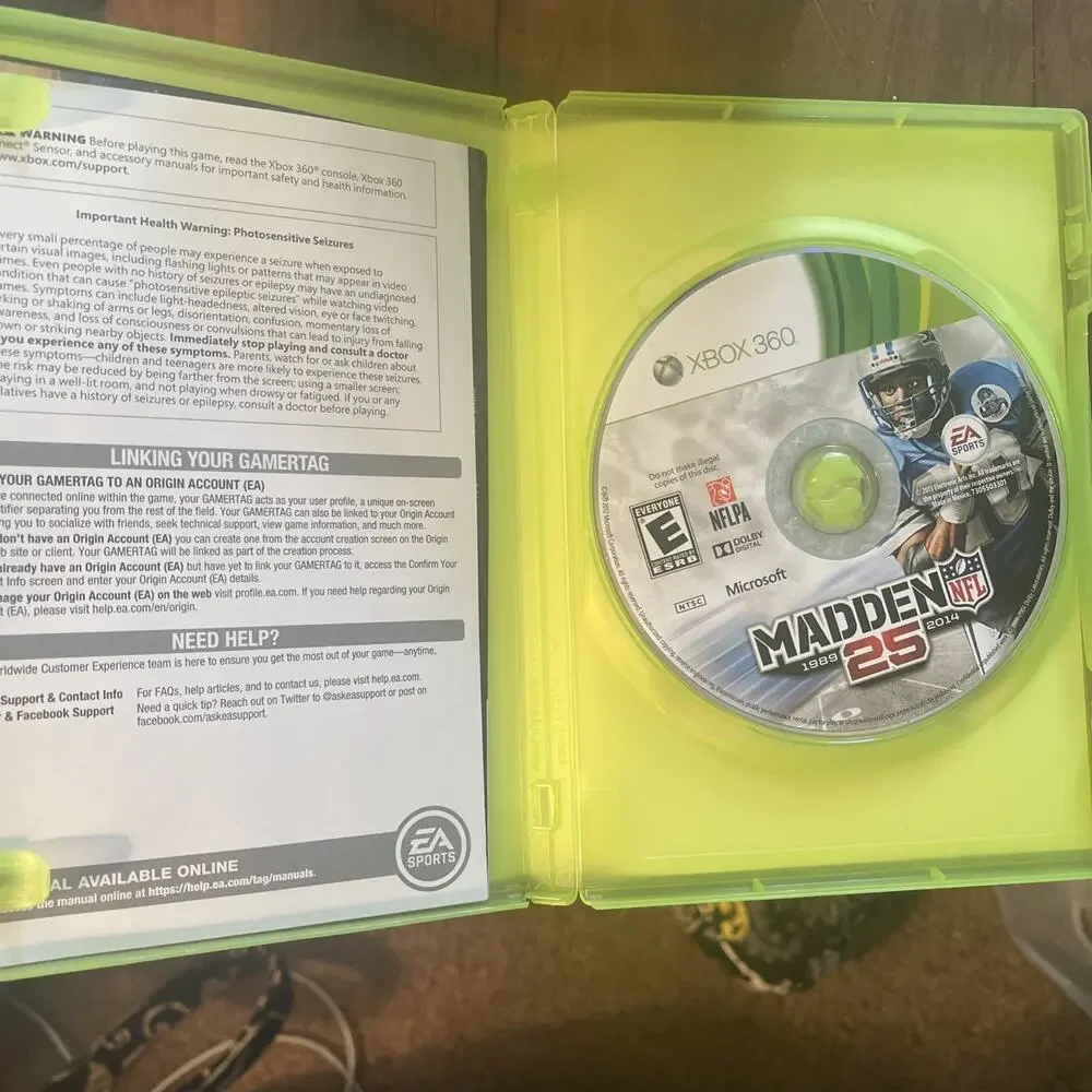 Madden NFL 25 (Microsoft Xbox 360, 2013) Tested. Fast Shipping.