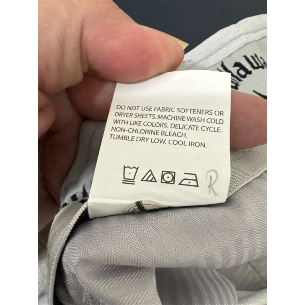 Callaway Men's 40 Performance Golf Shorts Gray‎ Media Pocket NWT 1182