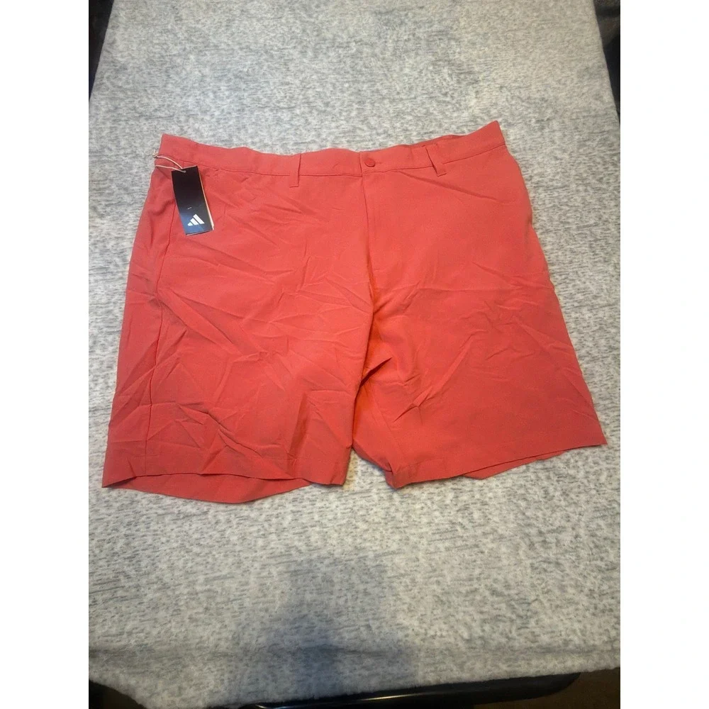 Adidas Mens Ultimate 365 Golf Shorts Coral Size 42 NWT‎