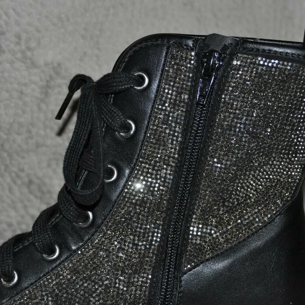 Madden Girl sparkle ankle
