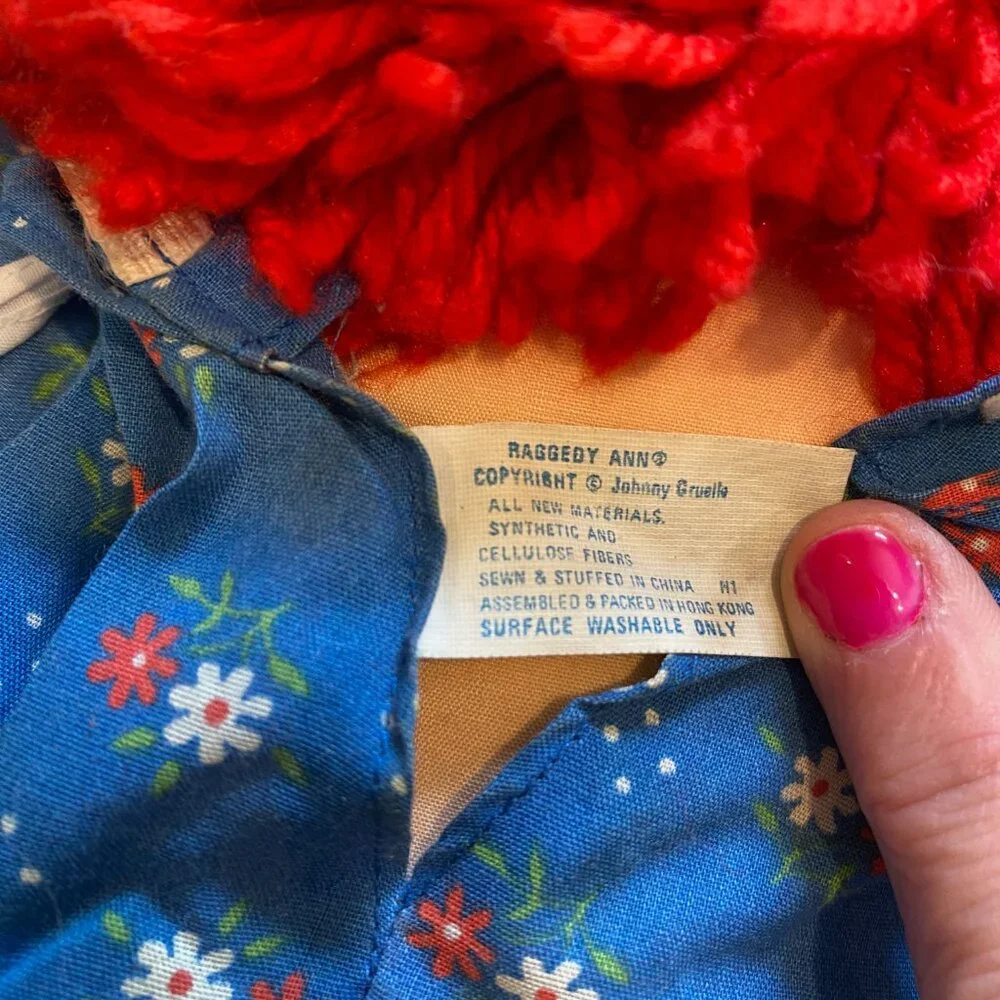 Raggedy Ann timeless stitched