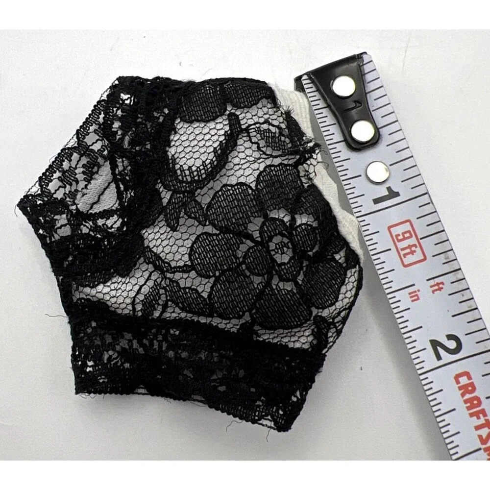Vintage Barbie Lot of 6 Black/White: Black Lace Lingerie Outfits, Plus More!