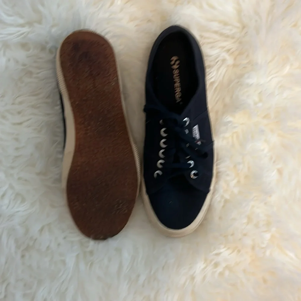 Superga navy blue