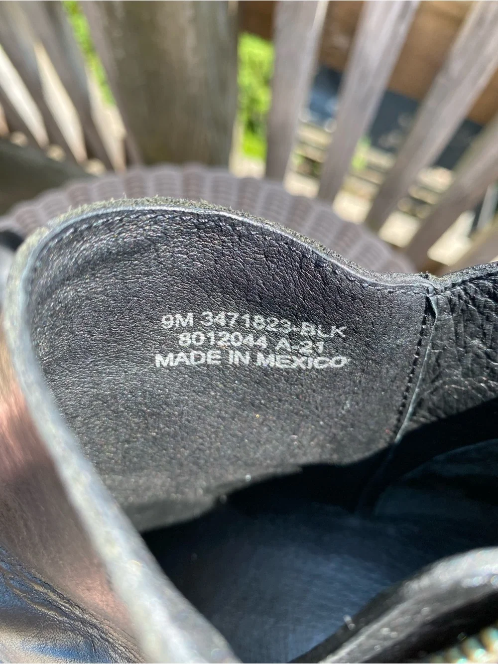 Frye classic black