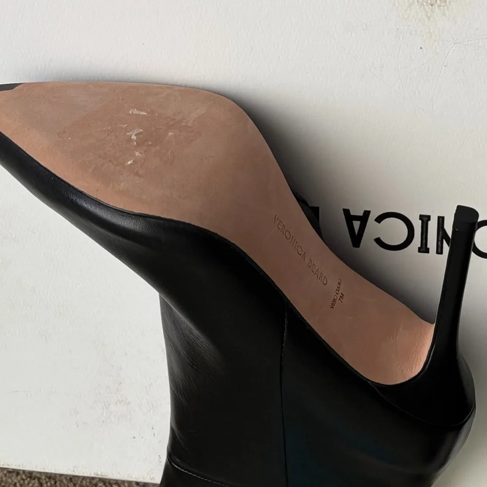 Veronica Beard sleek leather