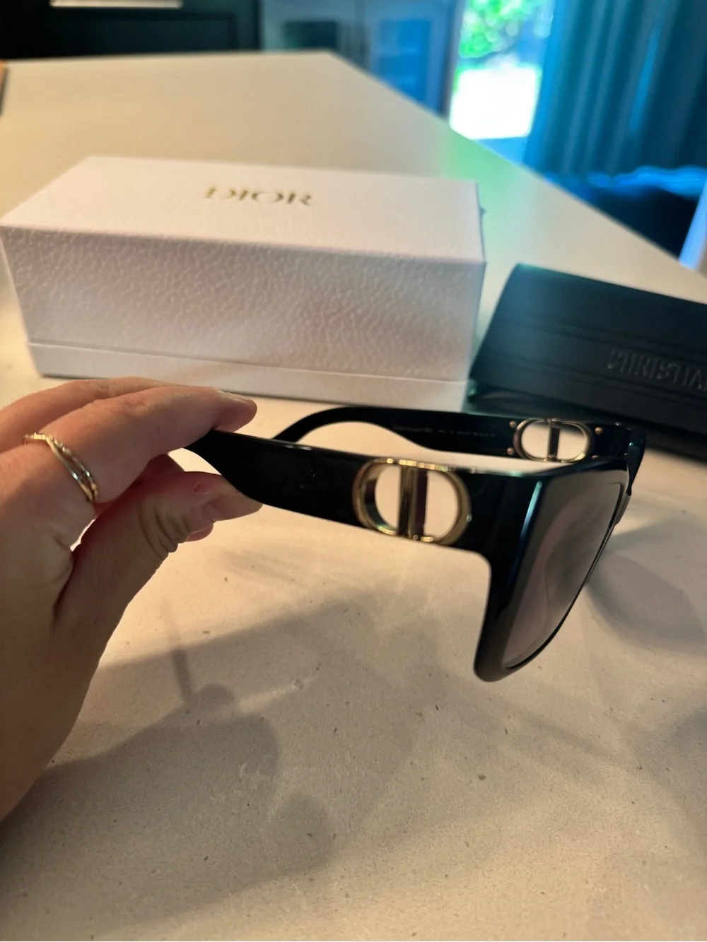 Dior bold square