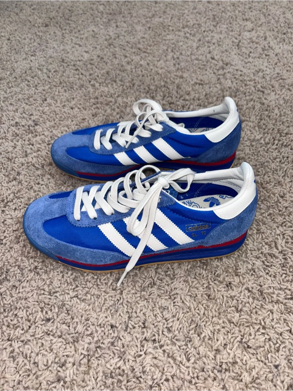 Adidas sl 72 rs shoes - blue. Size 6.5