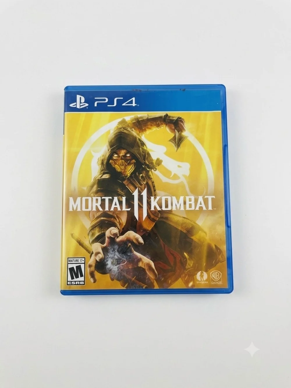 Mortal Kombat 11 PS4 Game - Yellow Cover