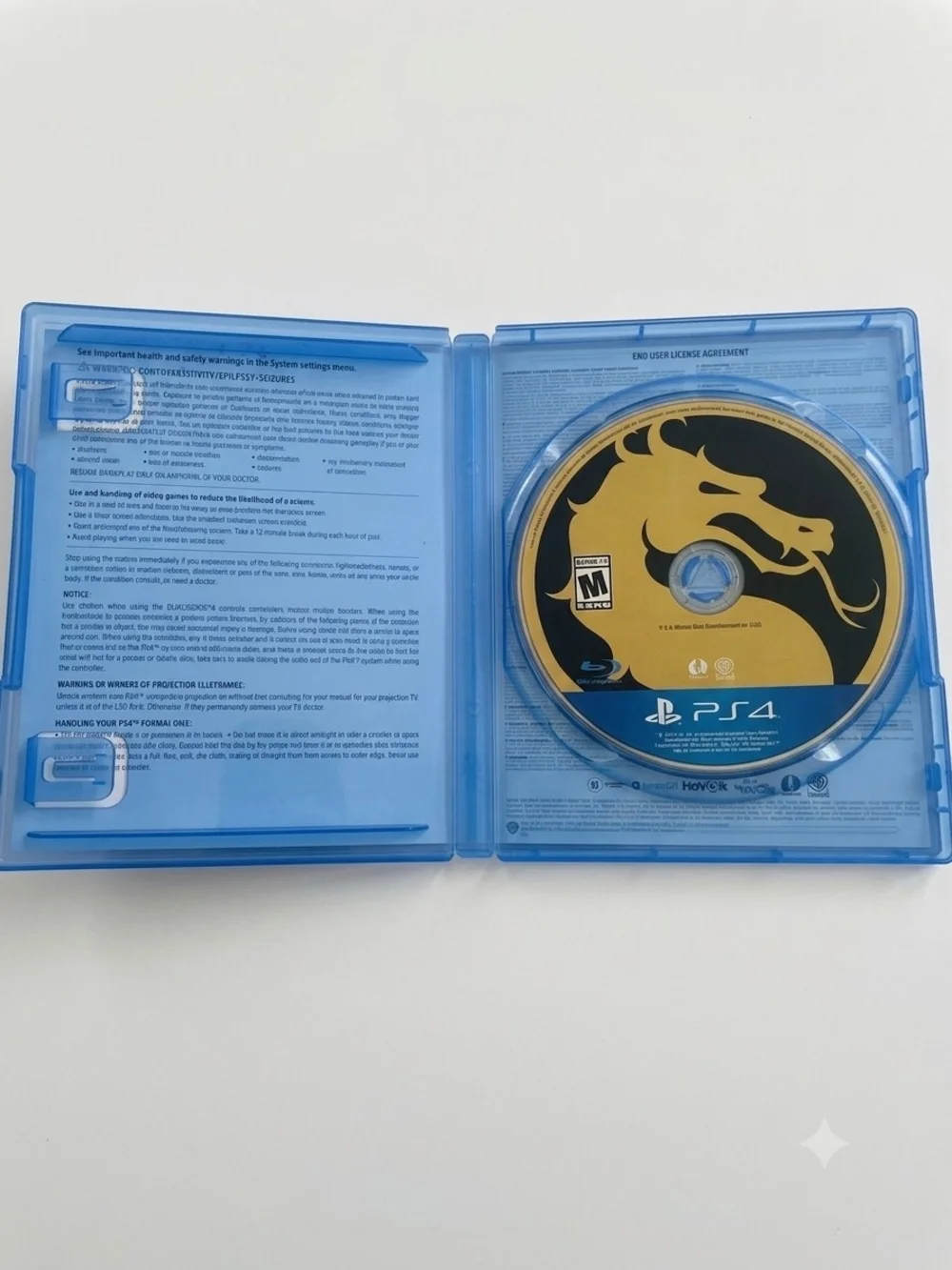 Mortal Kombat 11 PS4 Game - Yellow Cover