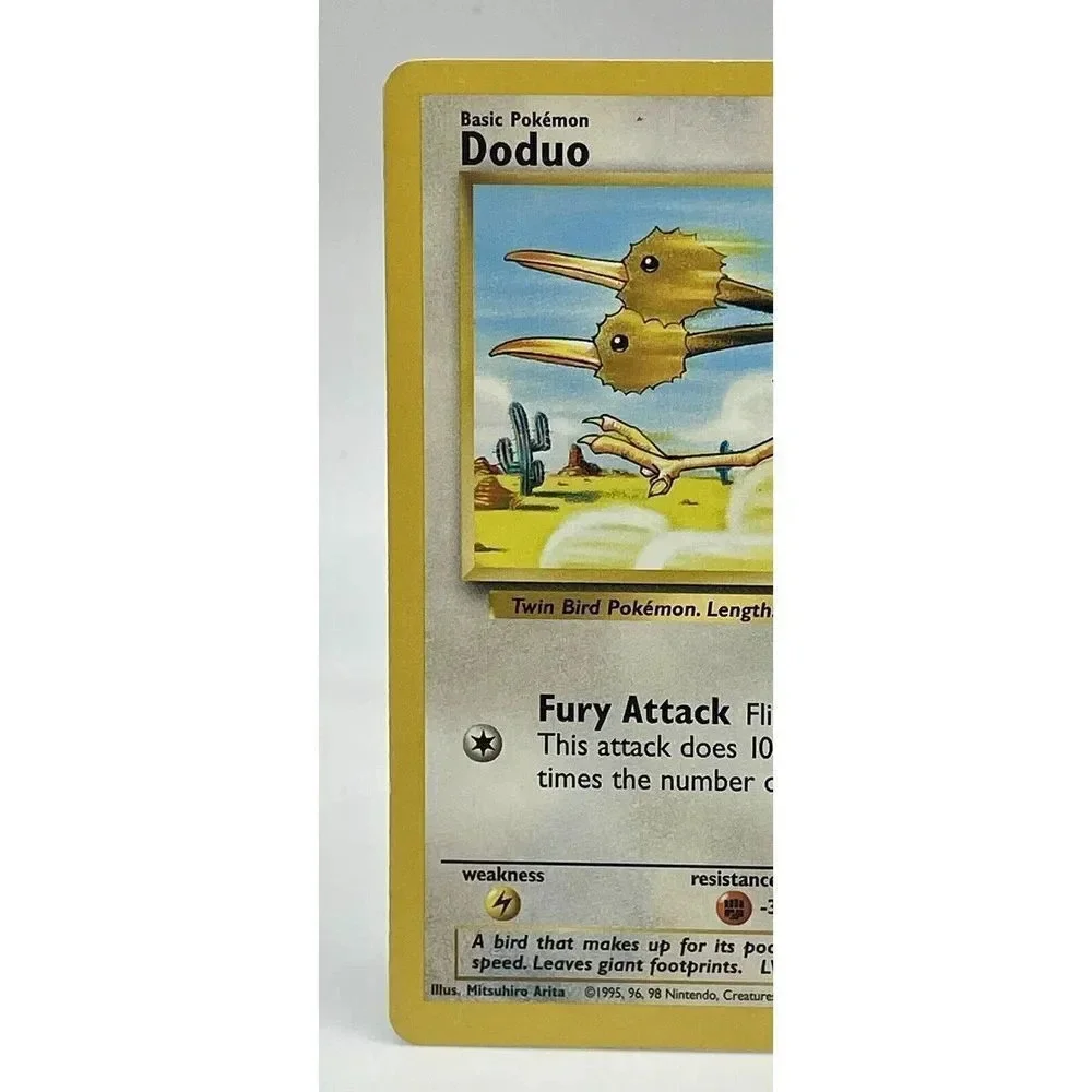 Doduo 48/102 Base Set Common - Non Holo‎ Vintage 1999 Pokémon Card LP