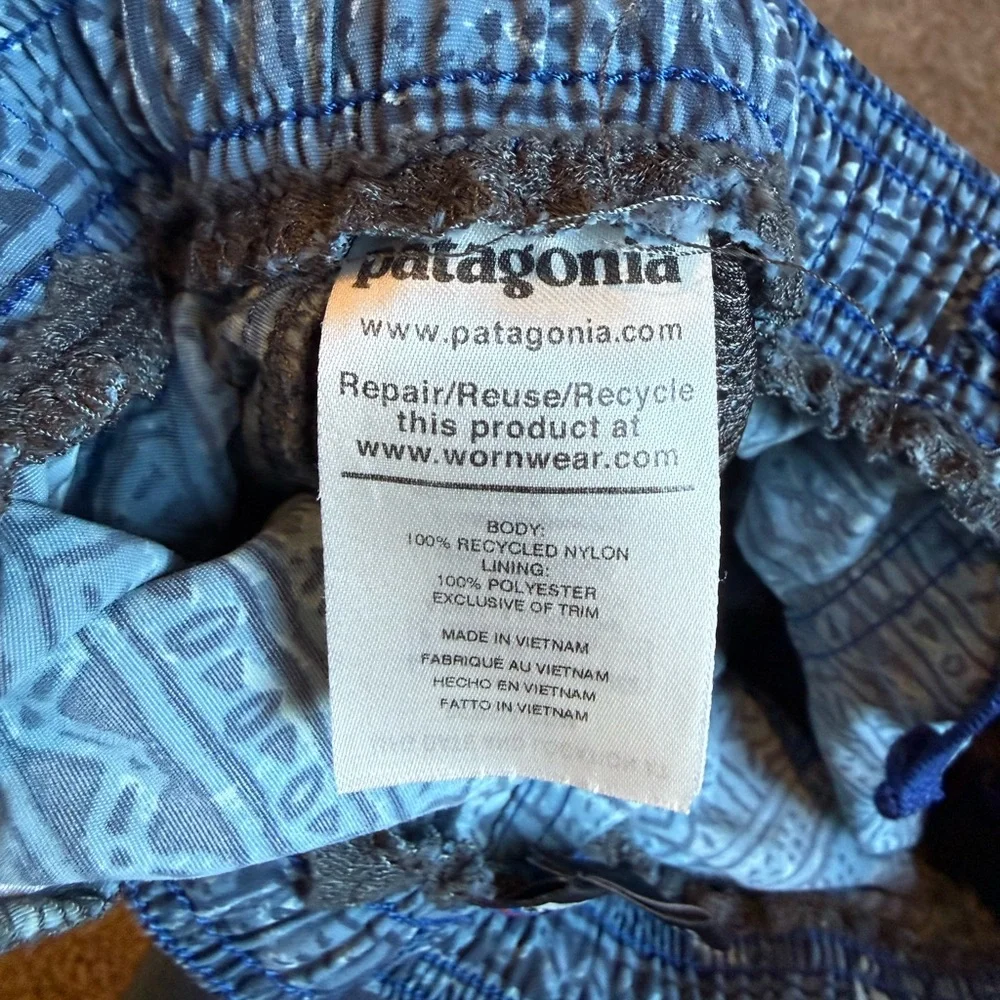 Patagonia waistband approximate
