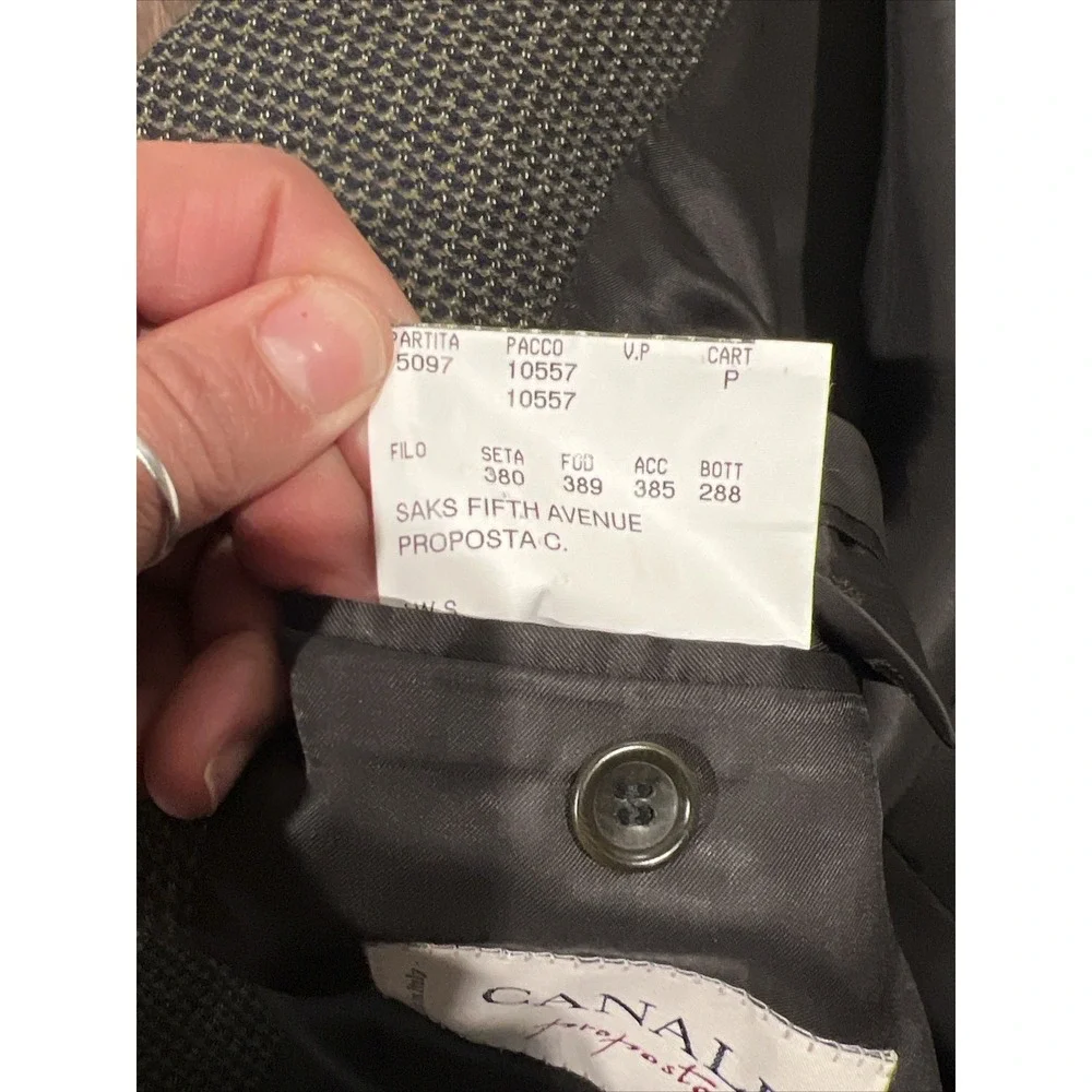 Canali please see
