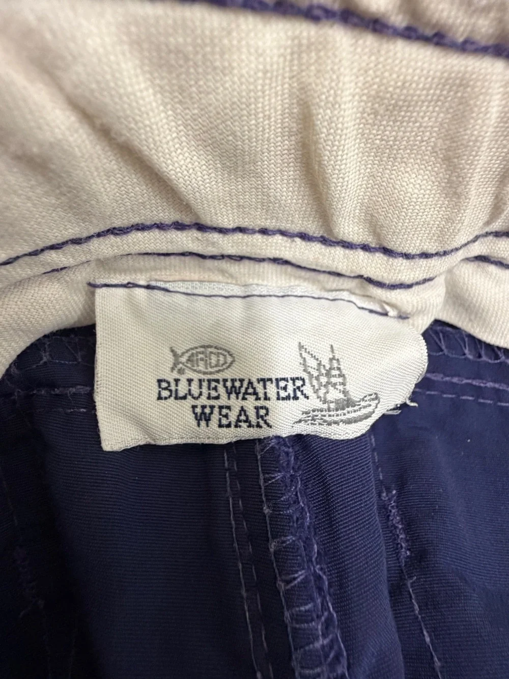 AFTCO Men’s Fishing Shorts Lot of 2 Size 34 Navy Gray Performance Outdoor