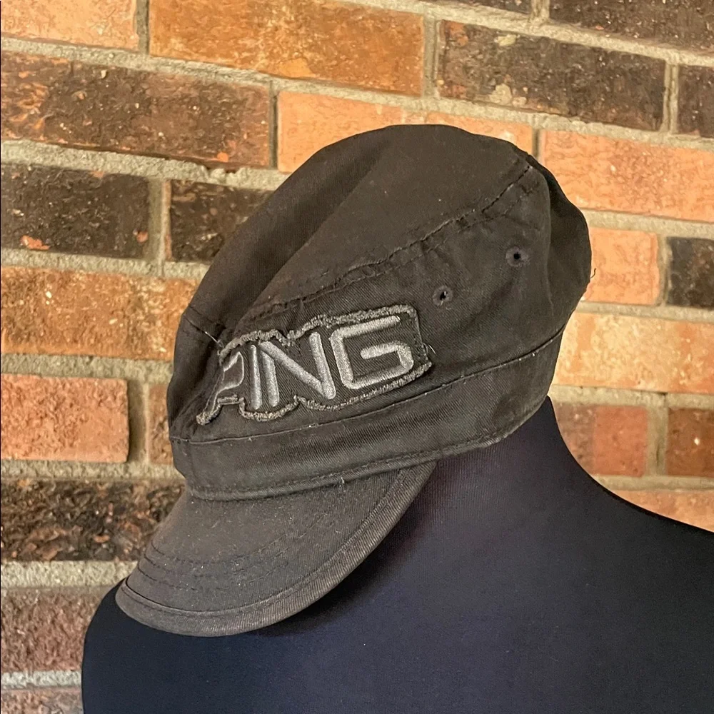 Ping‎ Black Casual Cap