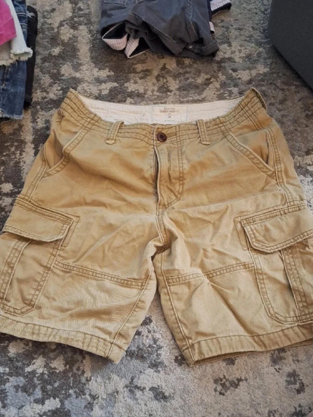 Hollister cargo shorts