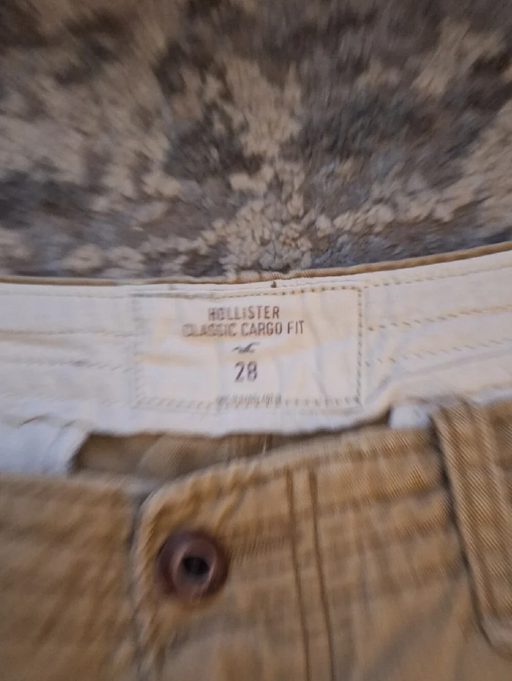 Hollister cargo shorts