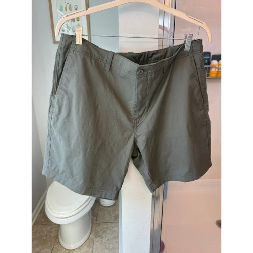 Duck Head Mens Harbor Performance Shorts Gunmetal Gray Size 38 NWT D61004 056