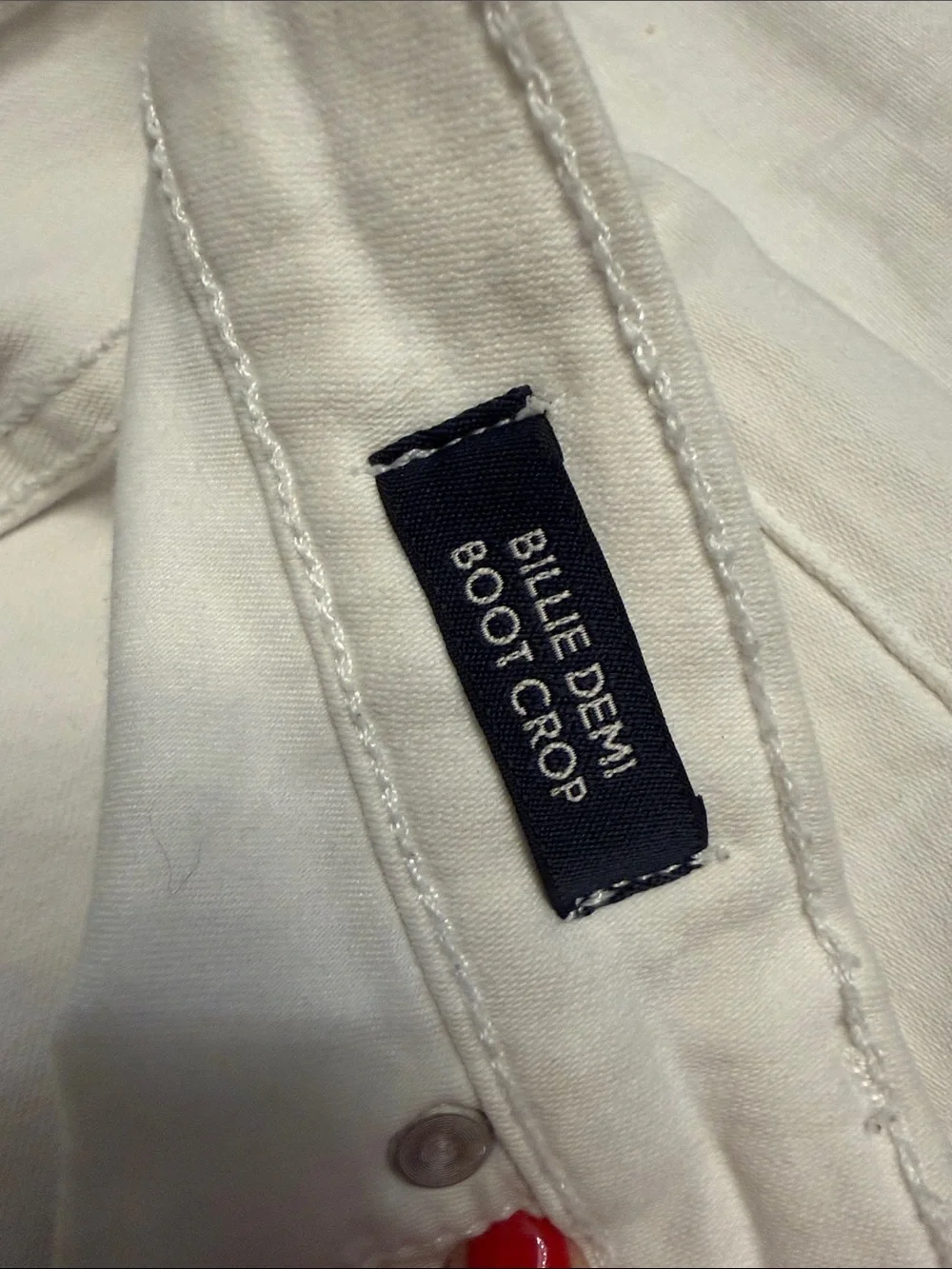 J. Crew tiny red