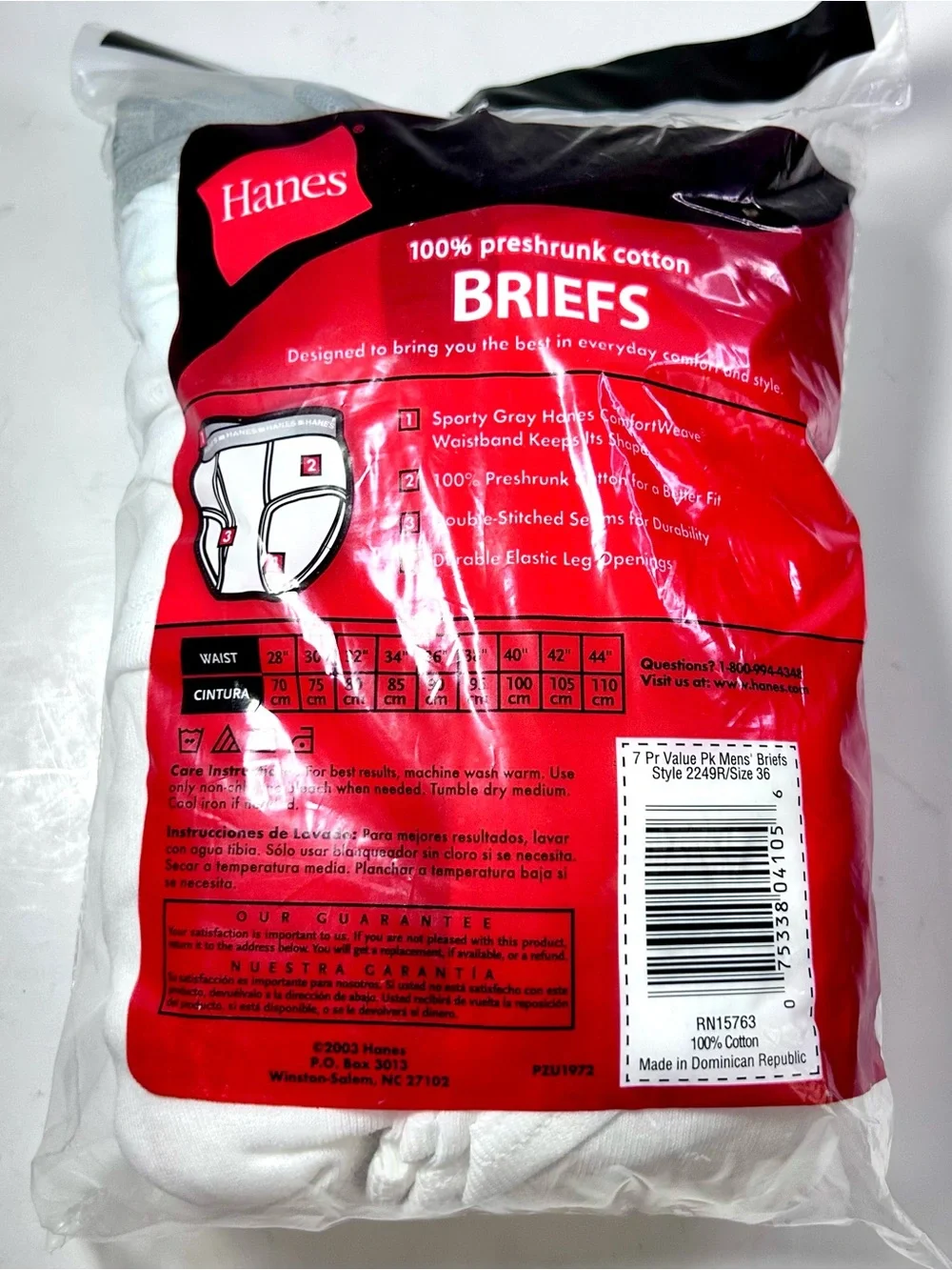 Hanes new still