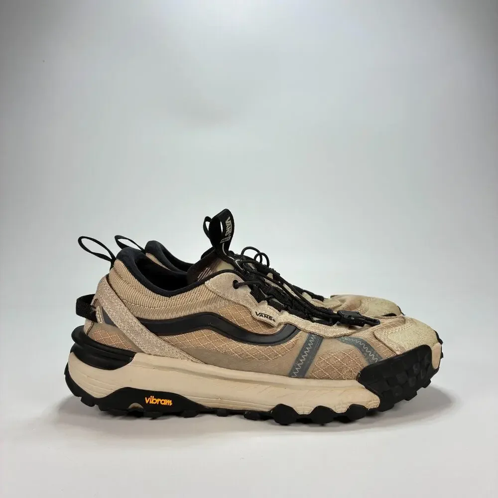 Vans MTE Crosspath XC Peyote Beige Black Outdoor Trail Shoes Women's Size 8.5