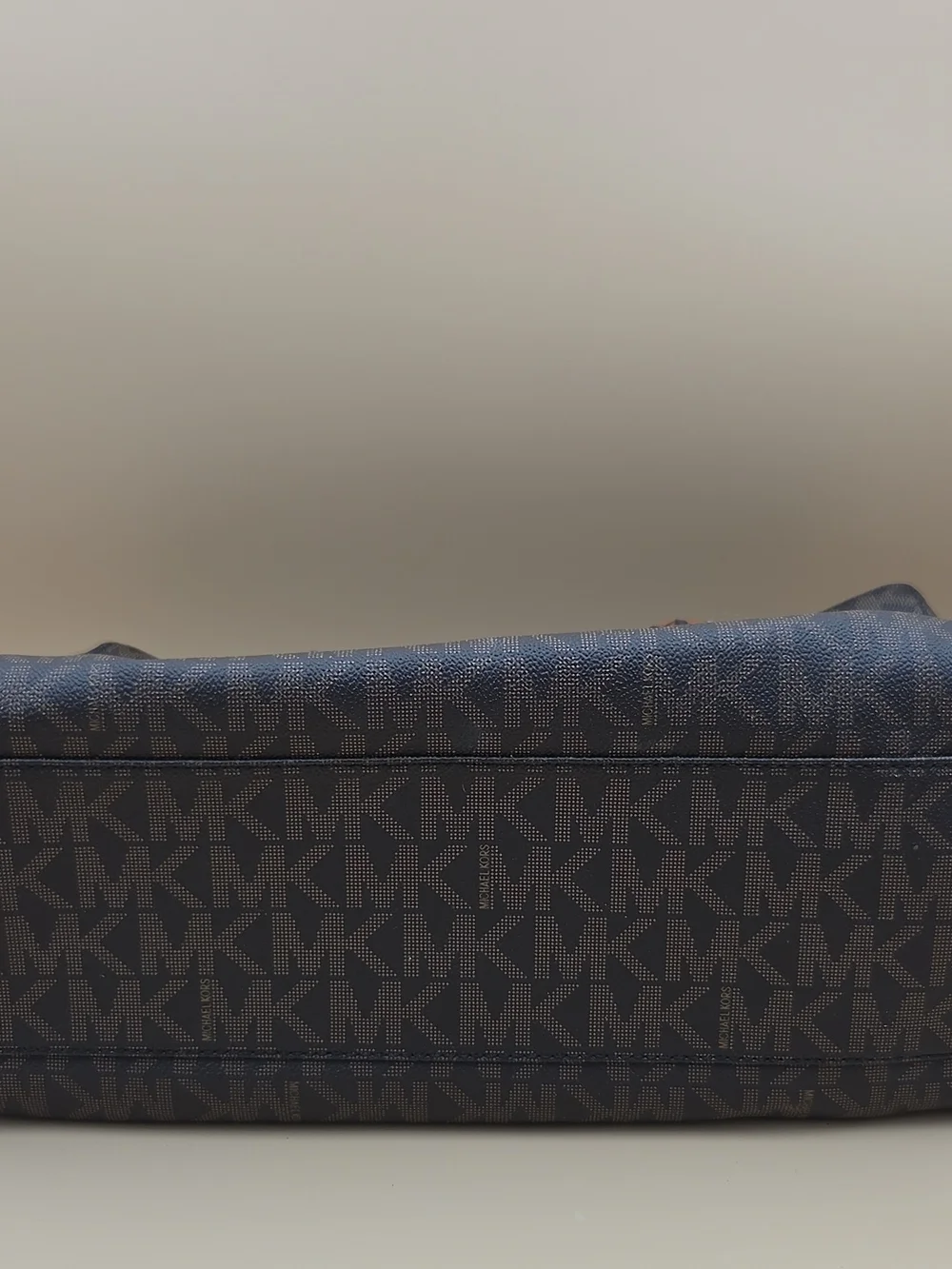 Michael Kors Brown MK Logo Satchel Bag