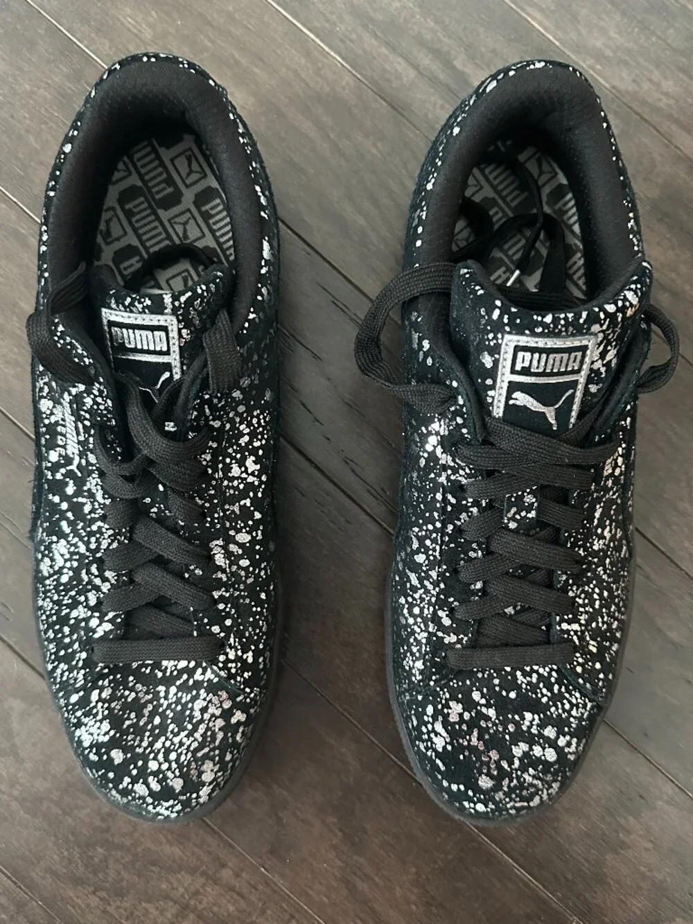 Puma suede metallic