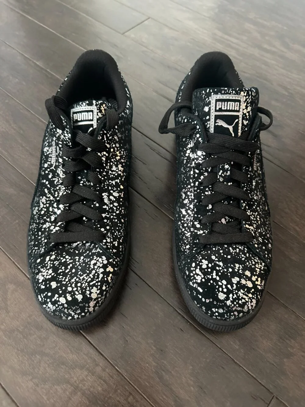 Puma suede metallic