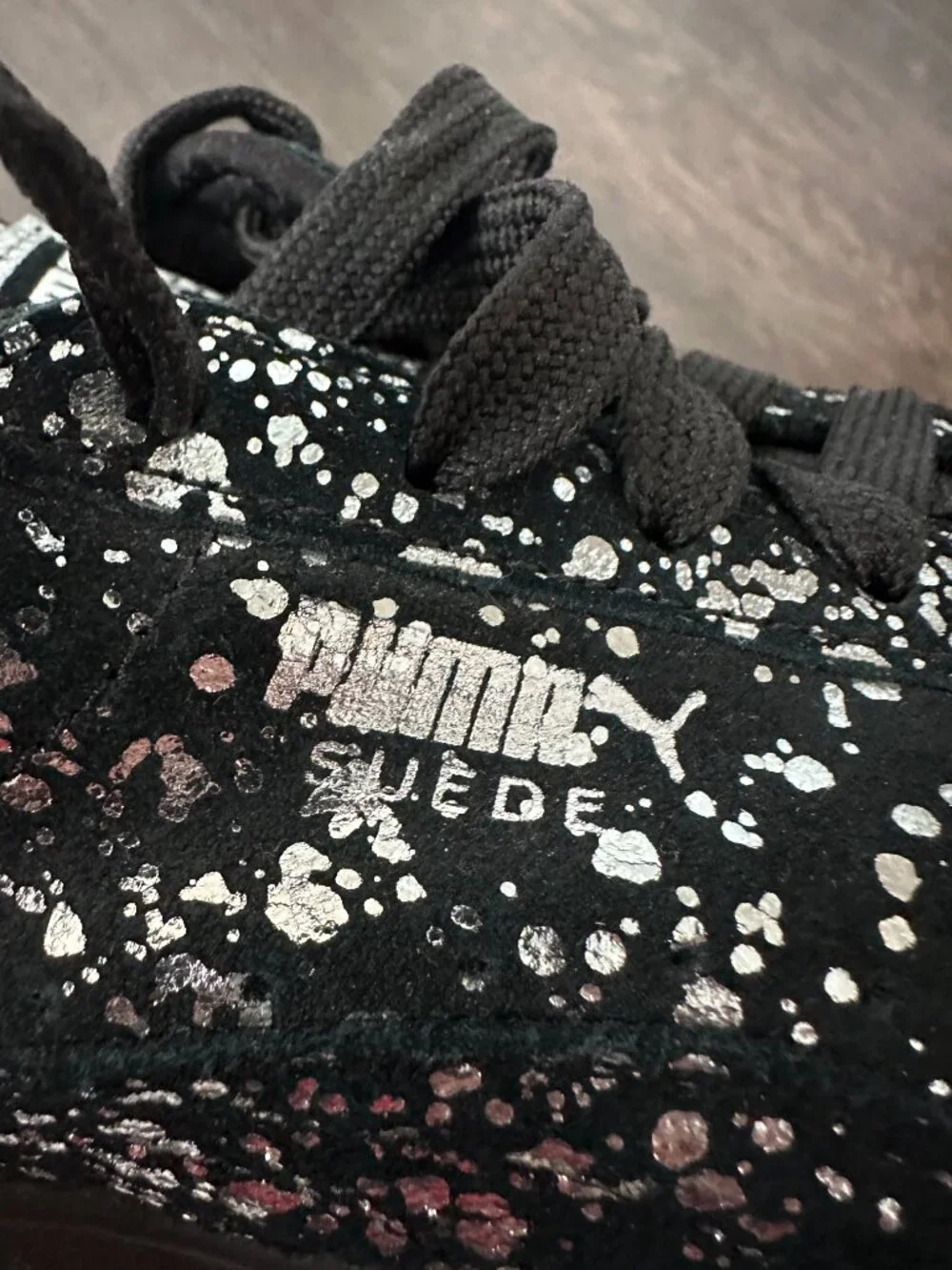 Puma suede metallic