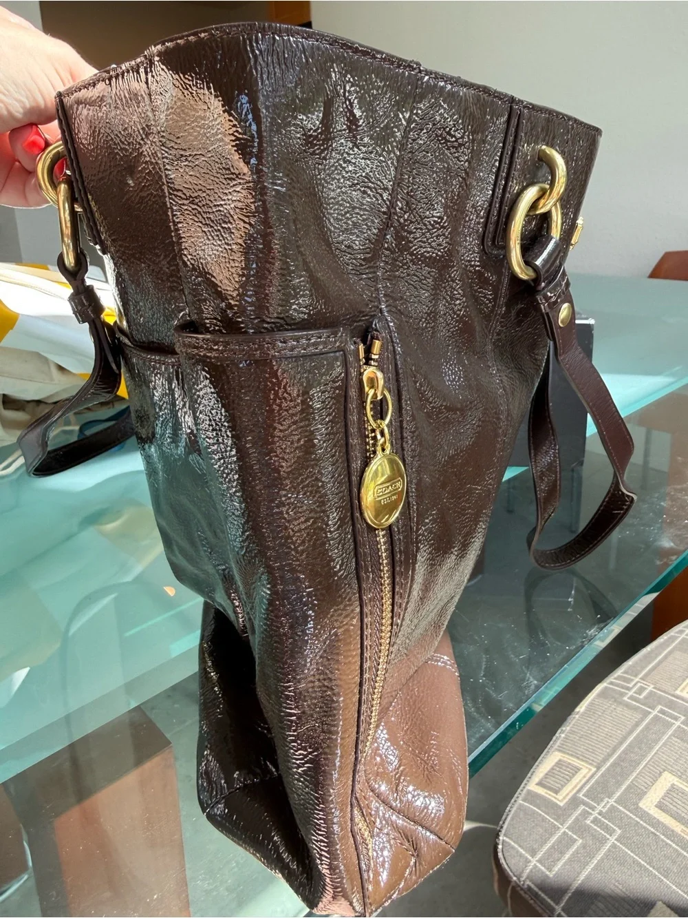 Coach elegant tote