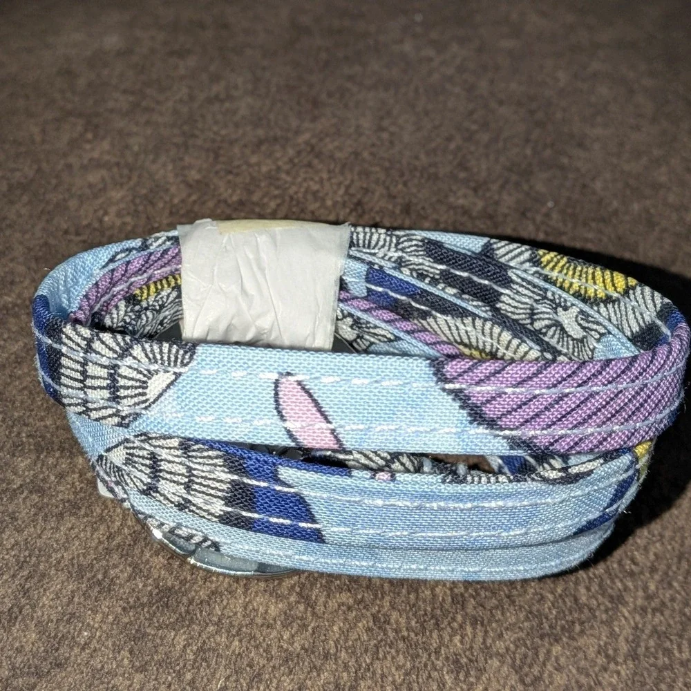Vera Bradley Lanyard Butterfly By Blue Purple Quilted Cotton 28145-X49 NEW