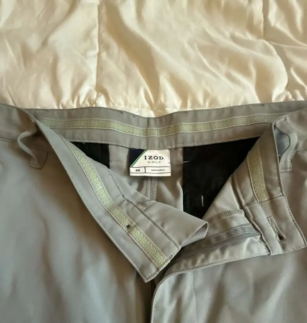 Izod visible wear pockets