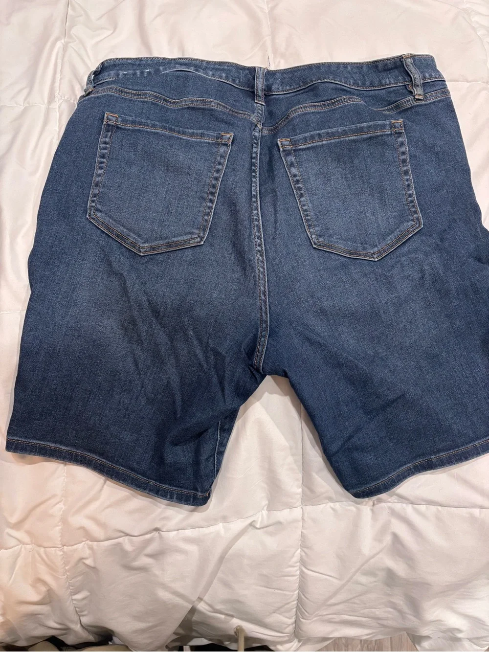 Lane Bryant Women’s Denim Shorts - Dark Blue