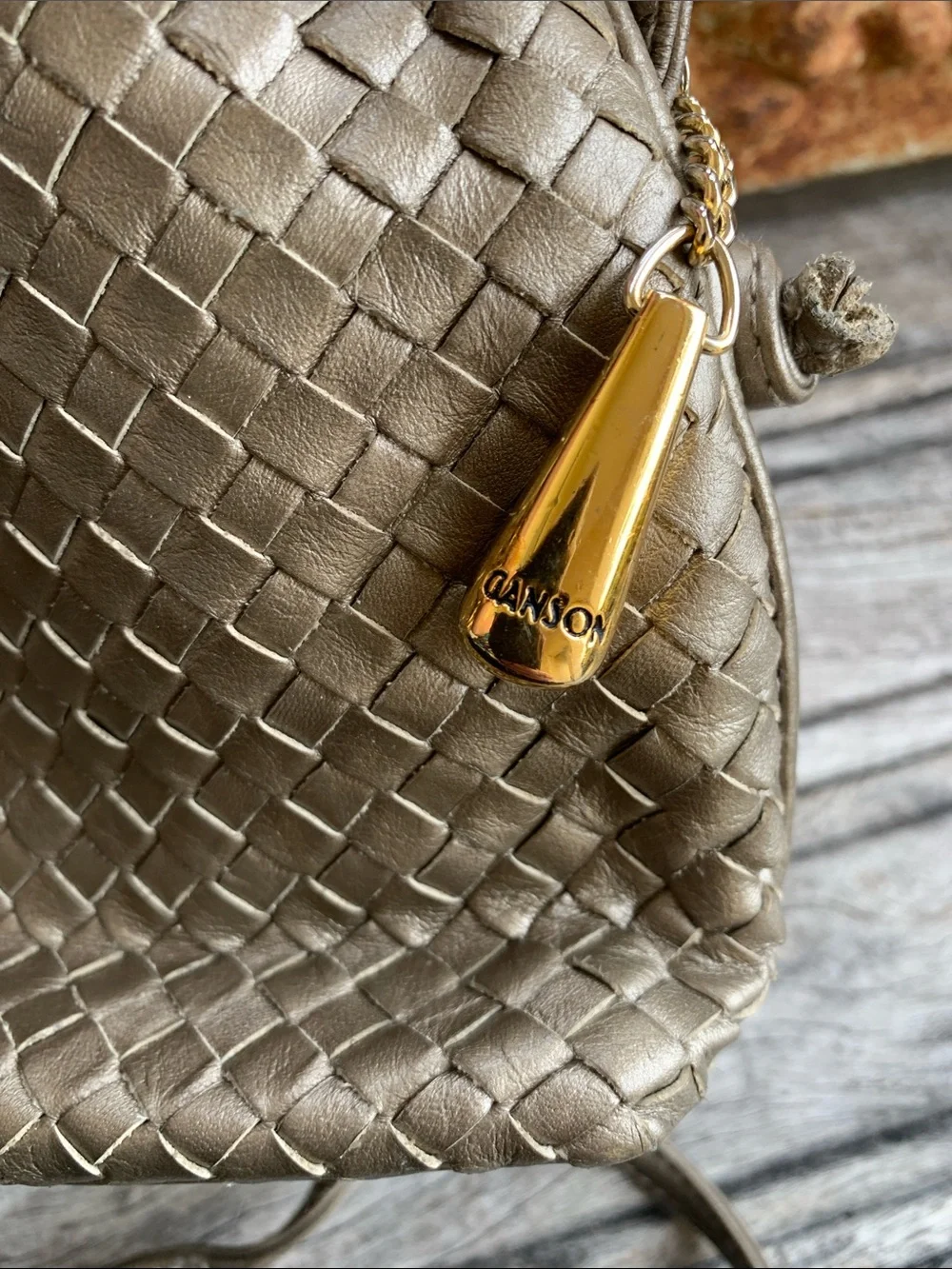 Ganson woven metallic