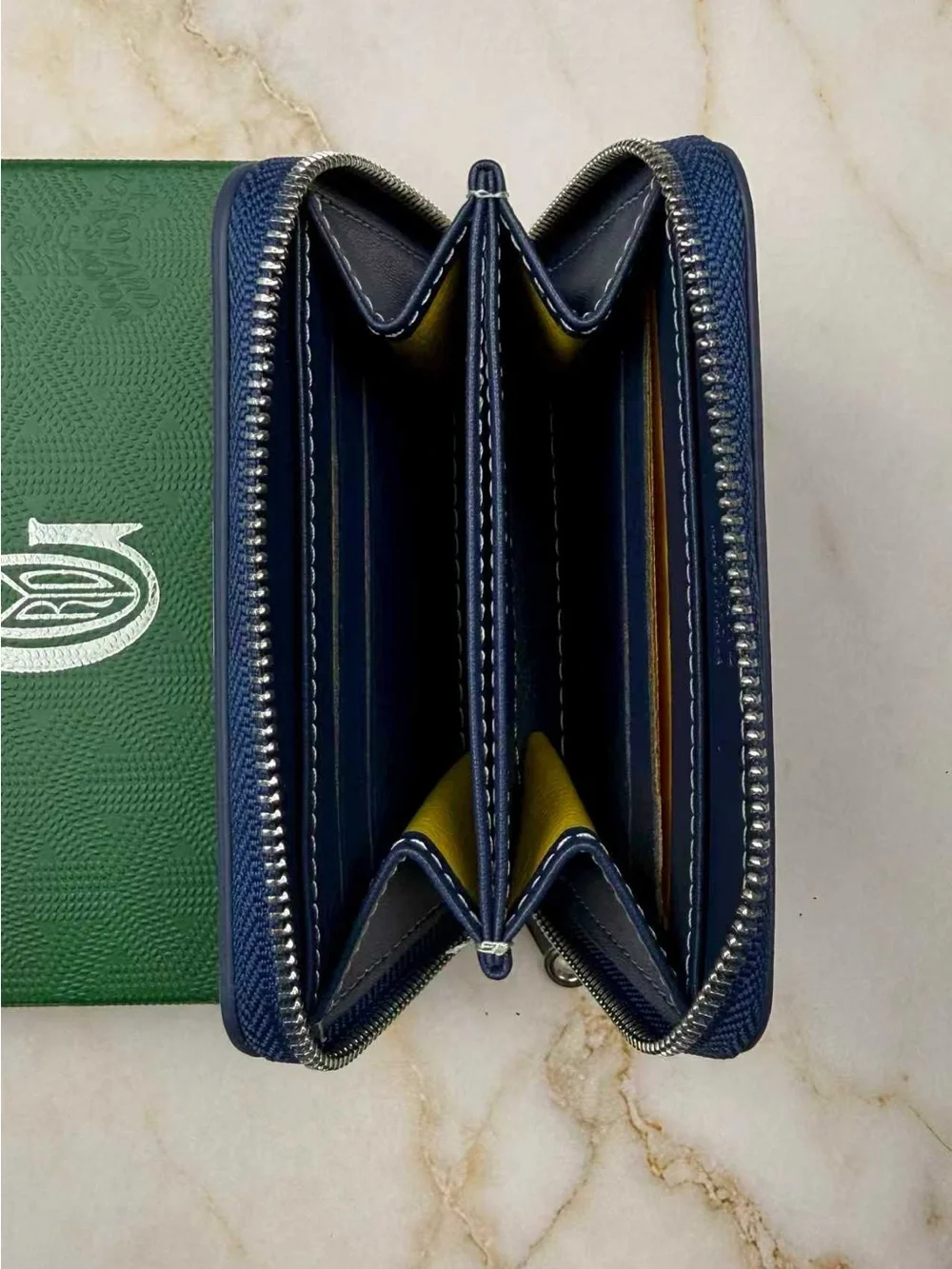 Goyard compact zip