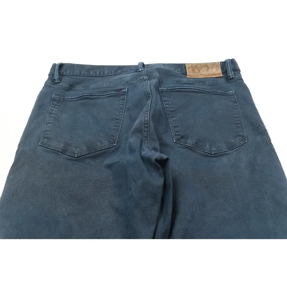 Todd Snyder Chino Pants Mens 34x30 Blue Slim Fit Stretch Cotton 5-Pocket