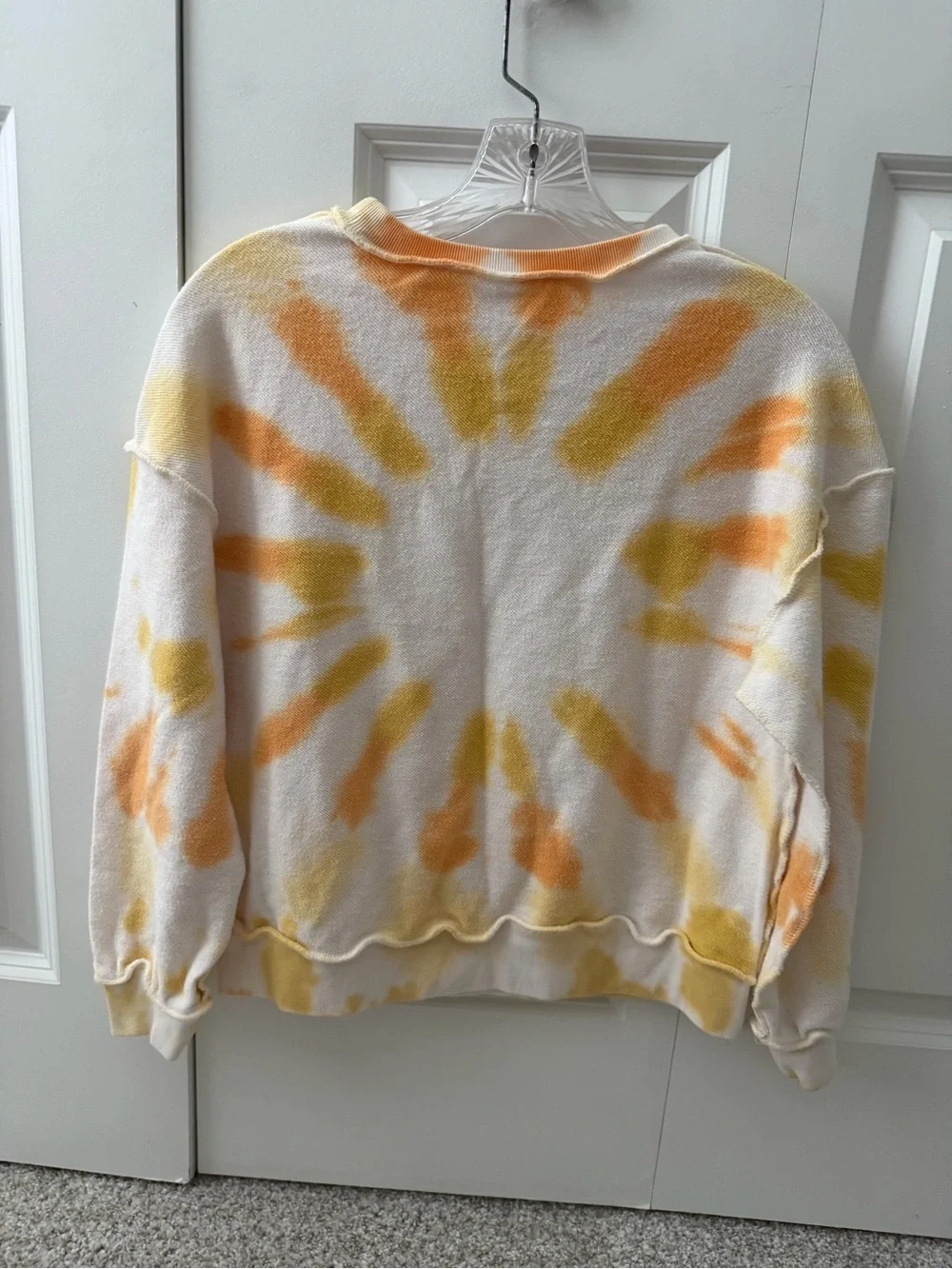 Disney Mickey Mouse Crew Neck Tie-Dye Sweatshirt Size 9/10