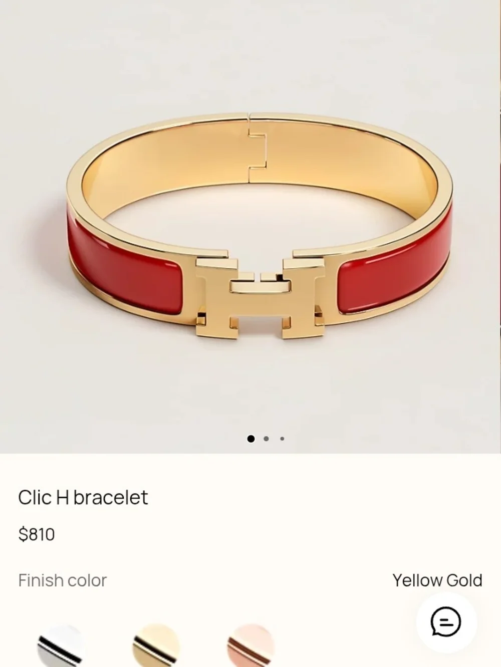 Hermes classic cuff