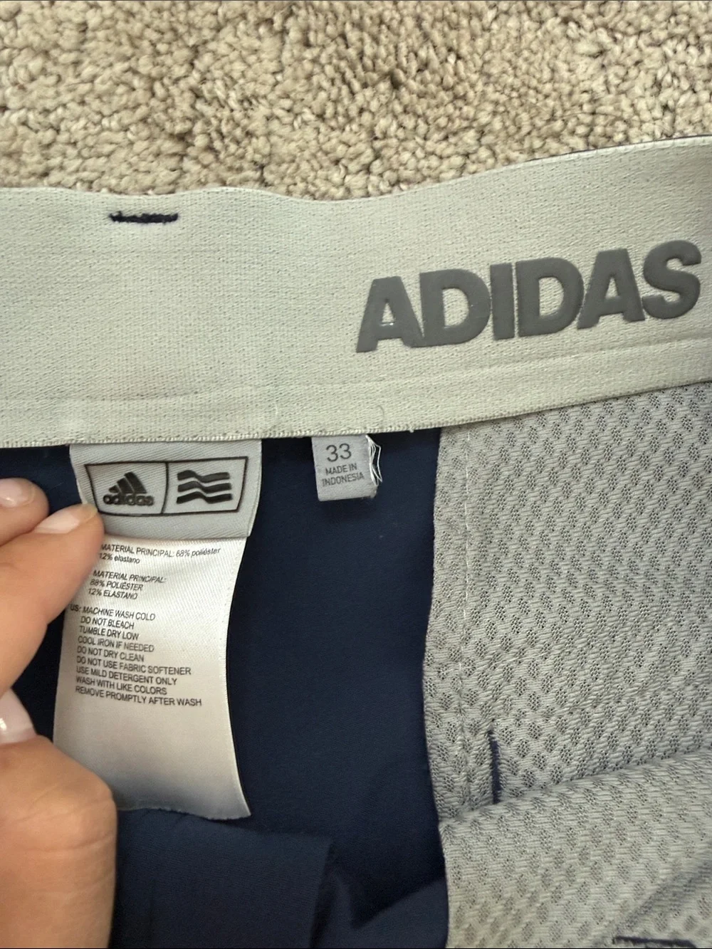 adidas tailored flat
