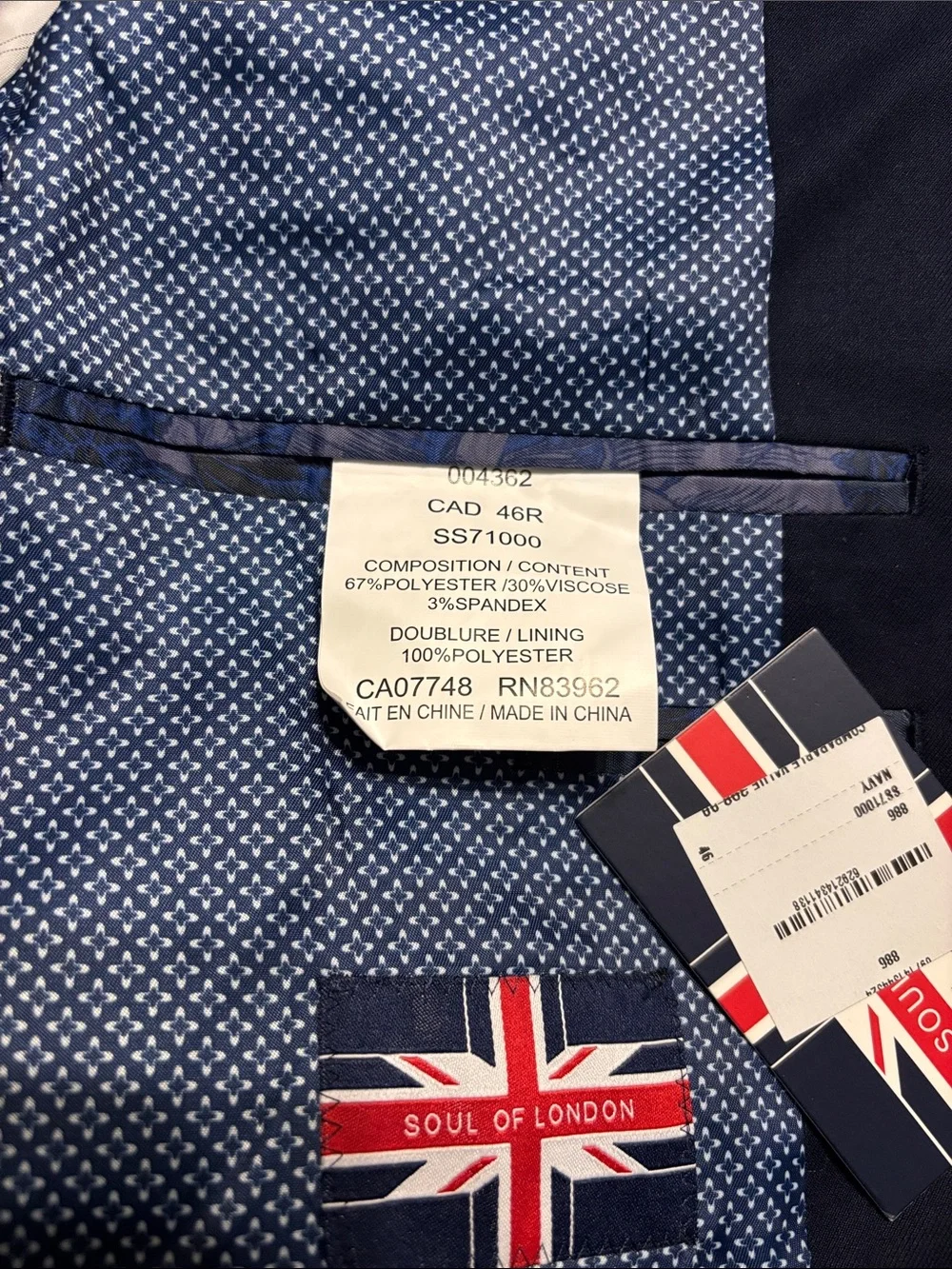 Soul Of London nwt single