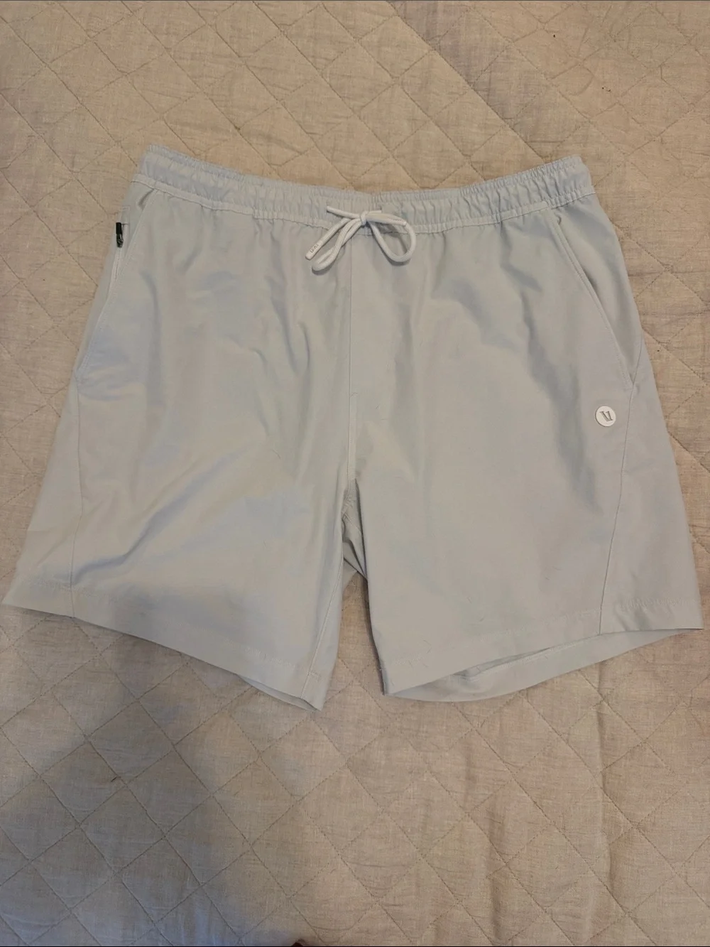 Vuori Men's white Athletic Shorts