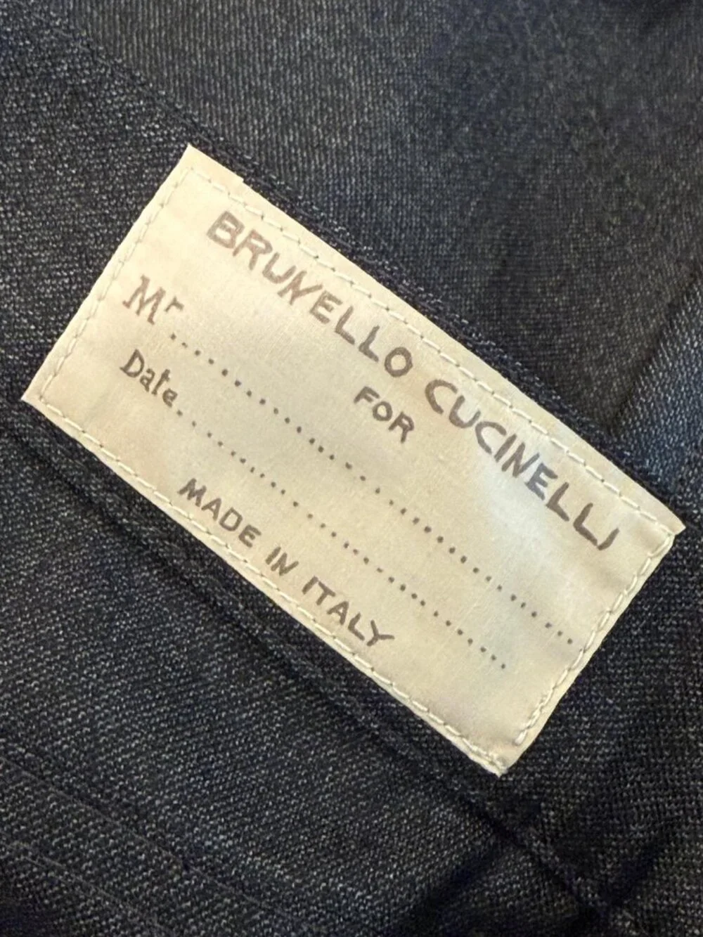 Brunello Cucinelli authentic men