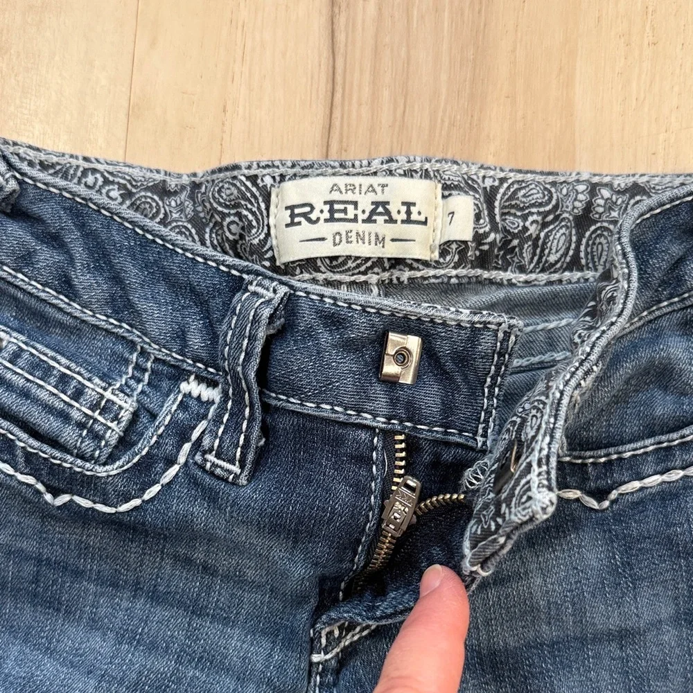 Ariat real denim