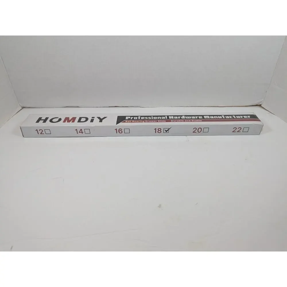 HOMDiY 18 Inch Drawer Slides 1 Pair NIB