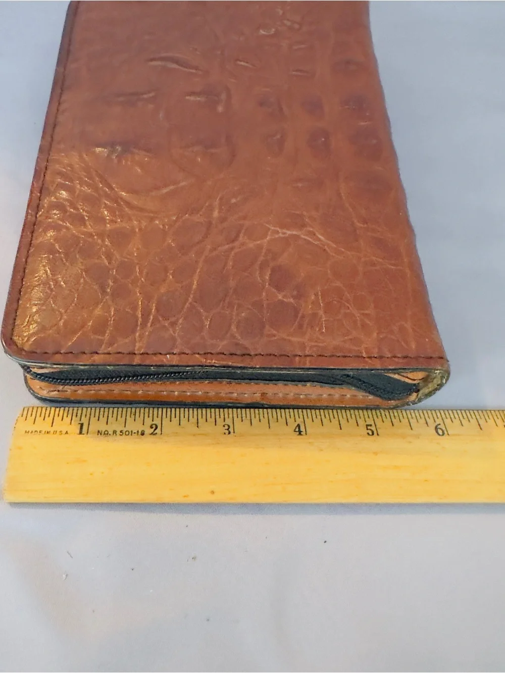 N/A embossed croc