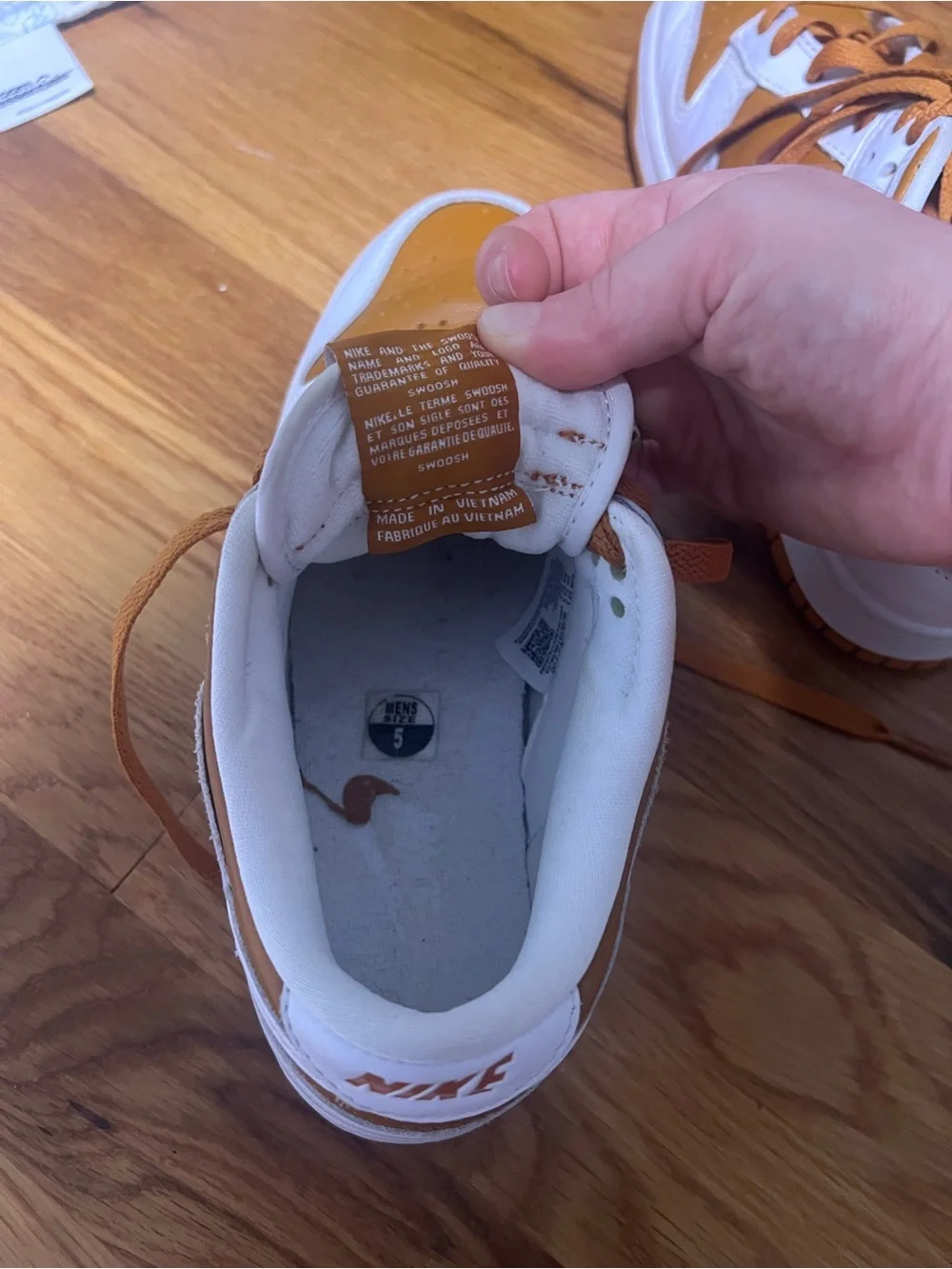 Nike size low