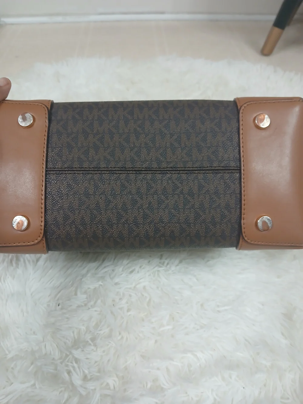 Michael Kors Brown Signature Tote Bag