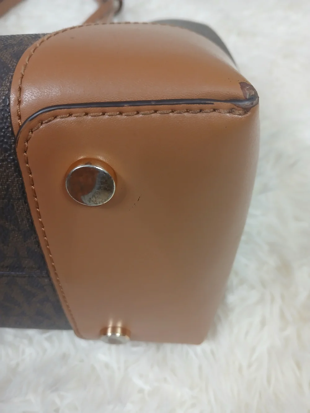 Michael Kors Brown Signature Tote Bag