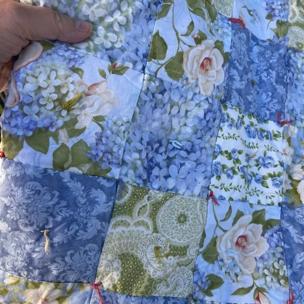 Handmade machine made quilted